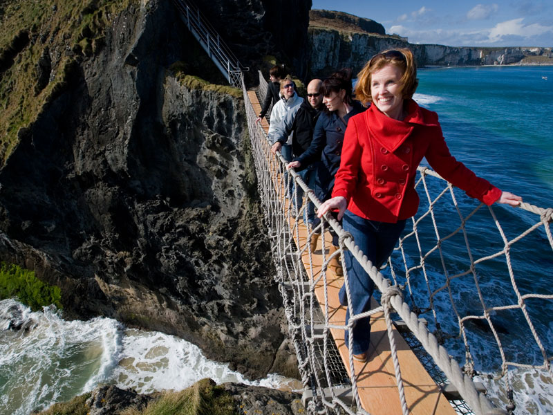 Carrick-a-rede rope bridge